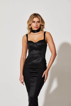 Vestido Ceci Midi Preto