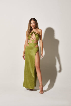 Vestido Jolie Verde Oliva