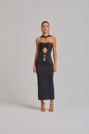 VESTIDO ROSALIA PRETO